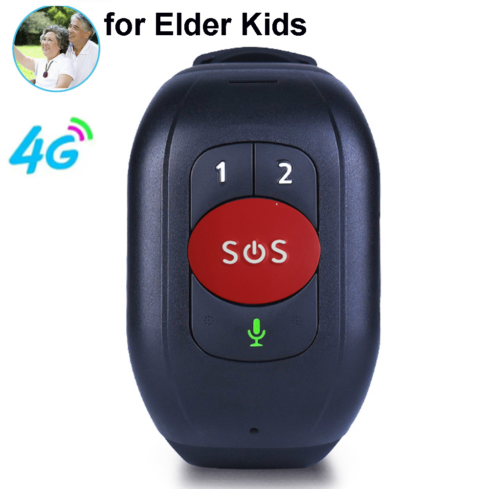 Fall Detection Watch - Elder 4G LTE GPS İzleyici Bileklik