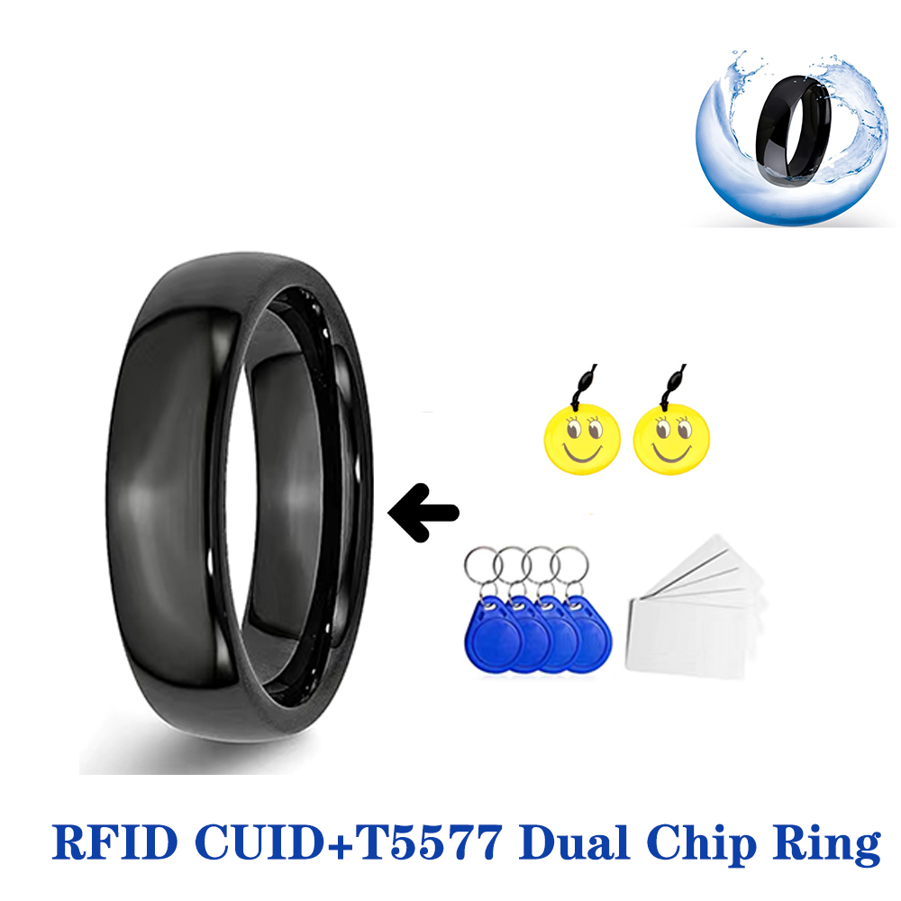 Smart Ring Nfc Pay - RFID Akıllı Çift Çip NFC Halka