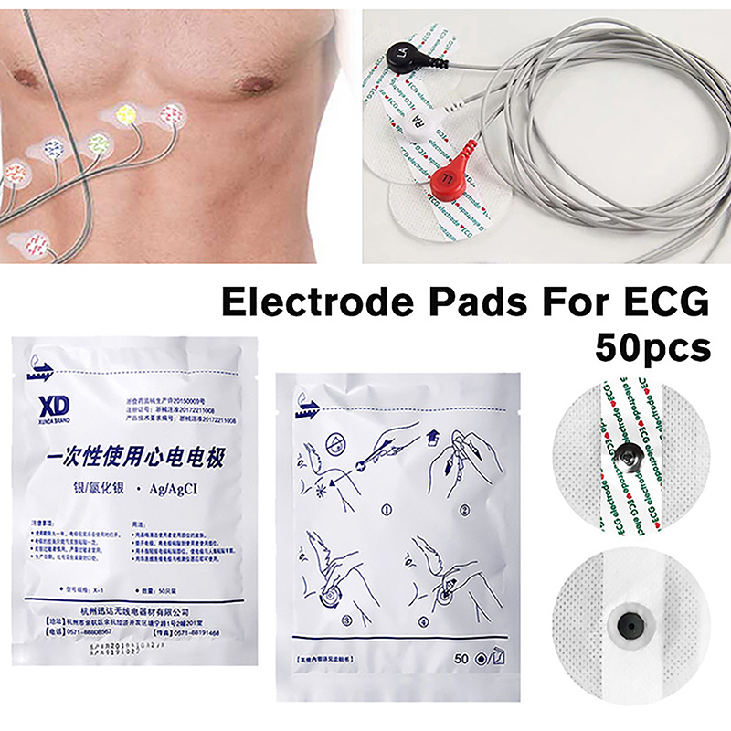 Ecg Patch Monitor - 50 adet/torba Elektrot Yaması Tek Kullanımlık