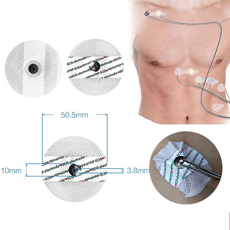 Ecg Patch Monitor - 50 adet/torba Elektrot Yama Tıbbi Tek