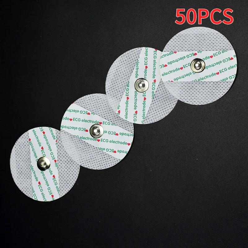 Ecg Patch Monitor - 50 adet dokunmamış EKG elektrot pedleri
