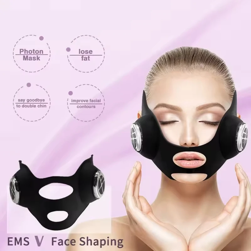 Galvanic Skin Sensor - V Yüz Germe EMS Yüz Maskesi