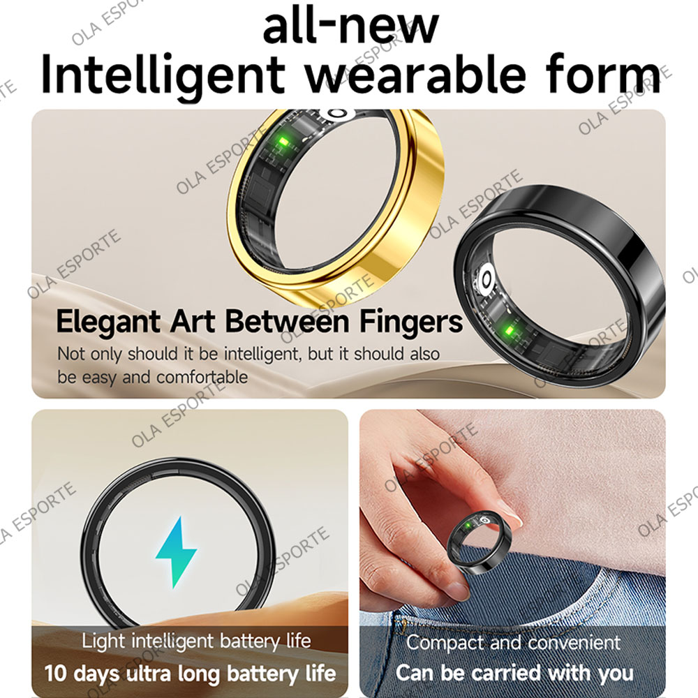 Temperature Ring Skin - Yeni R09 Akıllı Yüzük Erkek Kadın