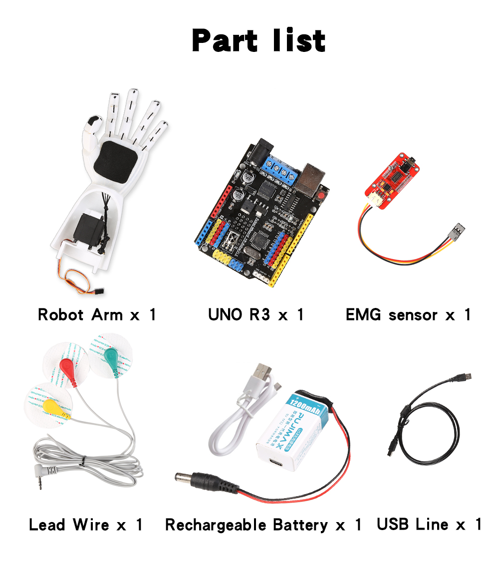 EMG sensörü robotik kol elektr - Muscle Sensor Emg incelemesi ve fiyatı