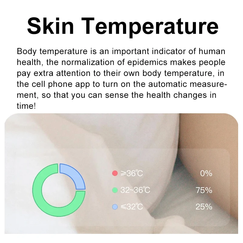 Cilt Sıcaklığı Ölçümü için Şar - Temperature Ring Skin incelemesi ve fiyatı