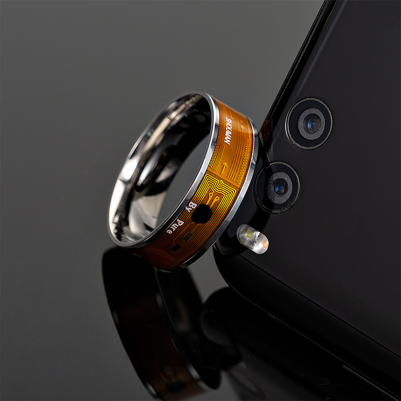 Çok fonksiyonlu Unisex paslanm - Smart Ring Nfc Pay incelemesi ve fiyatı