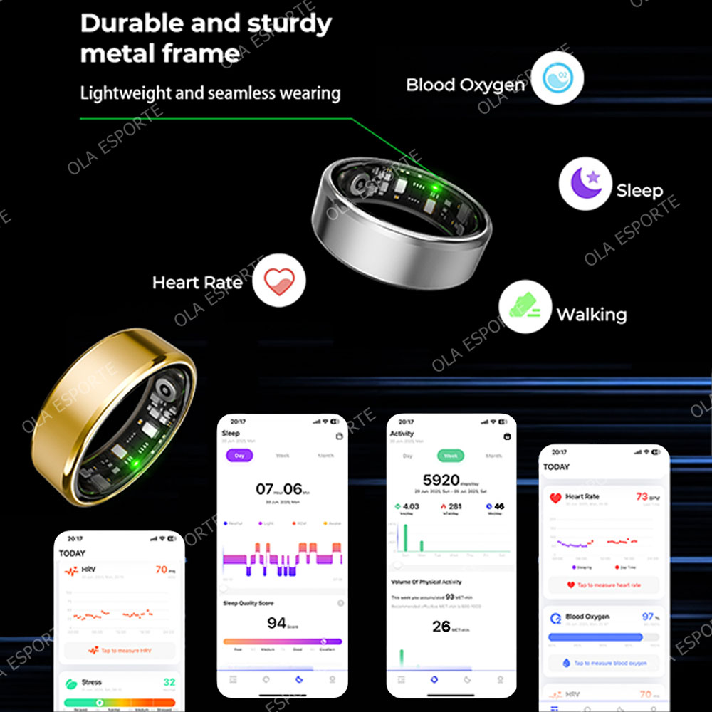 R09 Akıllı Yüzük Erkekler Kadı - Temperature Ring Skin incelemesi ve fiyatı