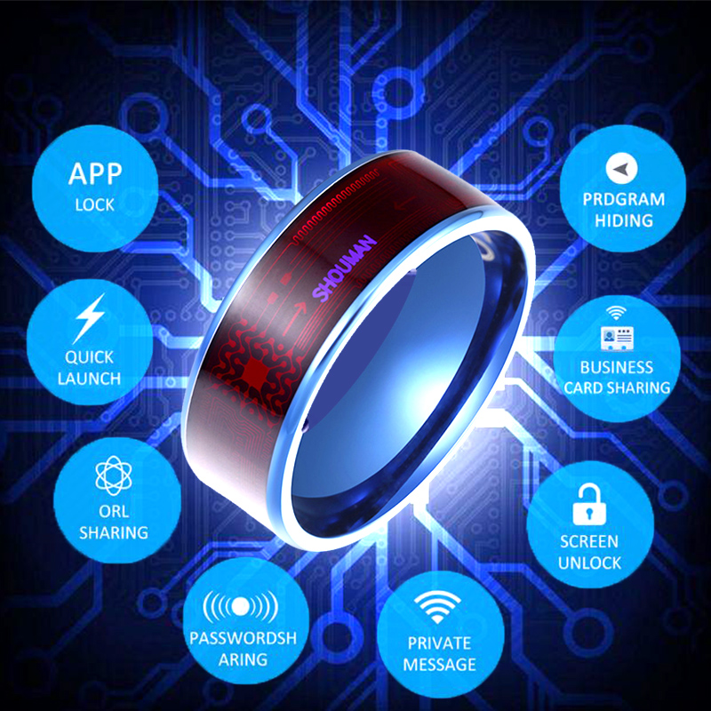 Yeni moda sihirli giymek NFC a - Smart Ring Nfc Pay incelemesi ve fiyatı