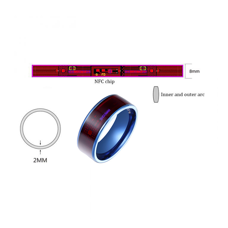 Yeni moda sihirli giymek NFC a - Smart Ring Nfc Pay incelemesi ve fiyatı