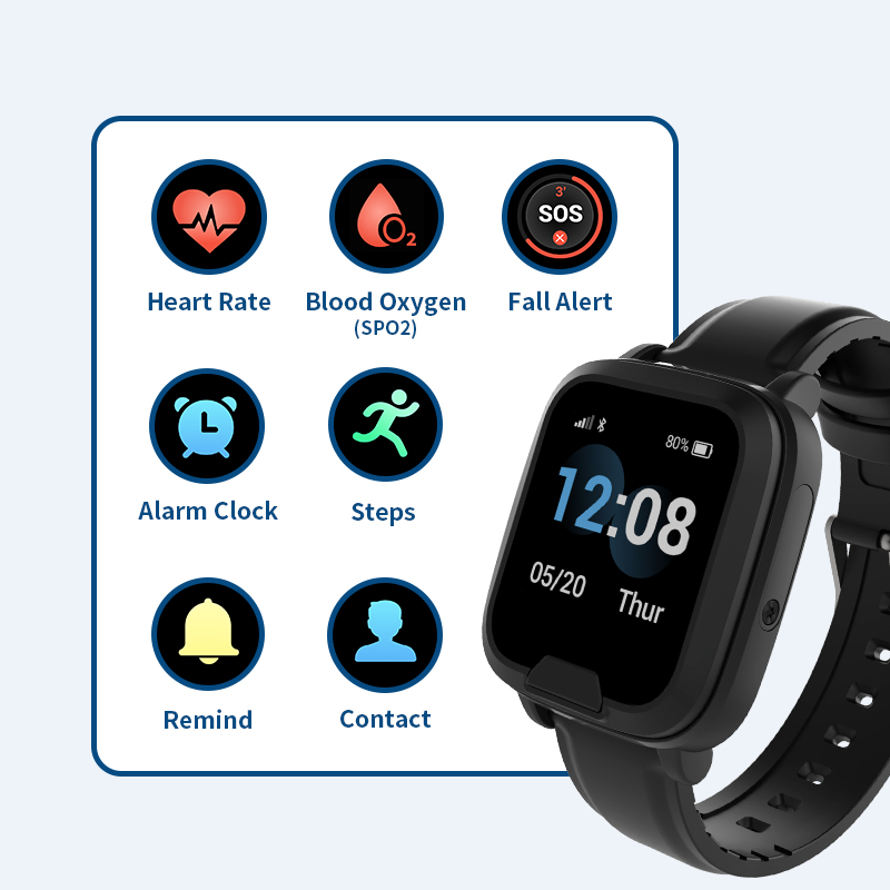 Yaşlılar için GPS'li, Düşme Al - Fall Detection Watch incelemesi ve fiyatı