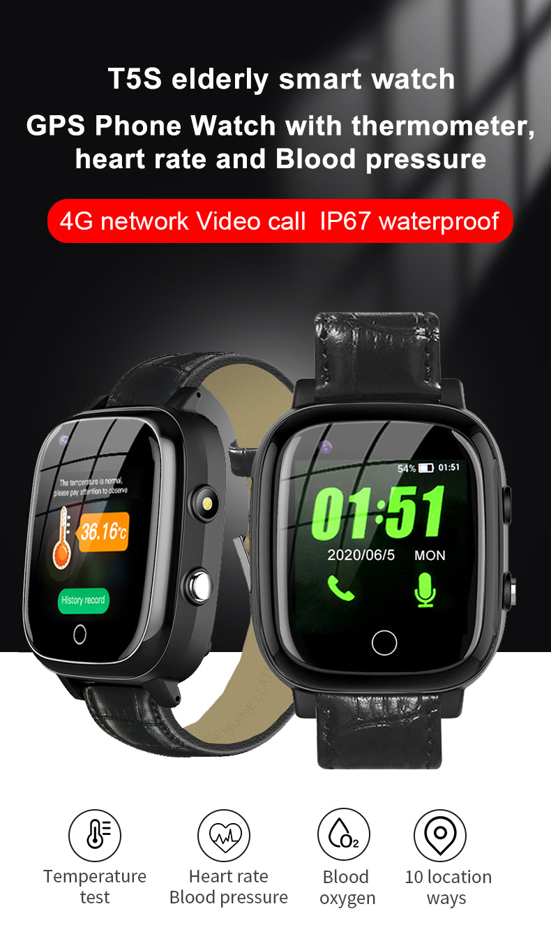 Yaşlılar İçin Yaşlı Akıllı Saa - Fall Detection Watch incelemesi ve fiyatı
