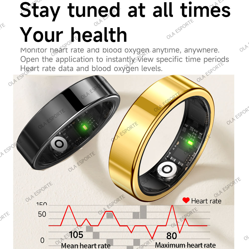 Yeni R09 Akıllı Yüzük Erkek Ka - Temperature Ring Skin incelemesi ve fiyatı