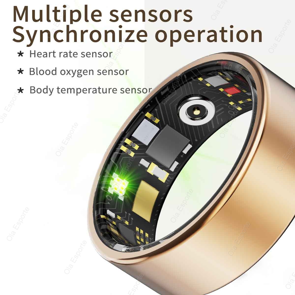 YENİ R09 Akıllı Yüzük Erkekler - Temperature Ring Skin incelemesi ve fiyatı