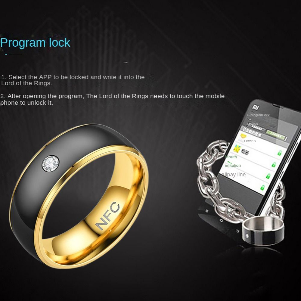 Paslanmaz Çelik NFC Akıllı Yüz - Smart Ring Nfc Pay incelemesi ve fiyatı