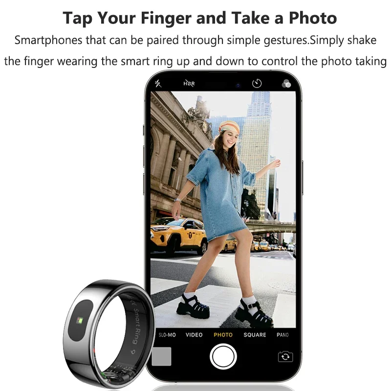 R08 Akıllı Yüzük Erkek Kadın Ş - Temperature Ring Skin incelemesi ve fiyatı