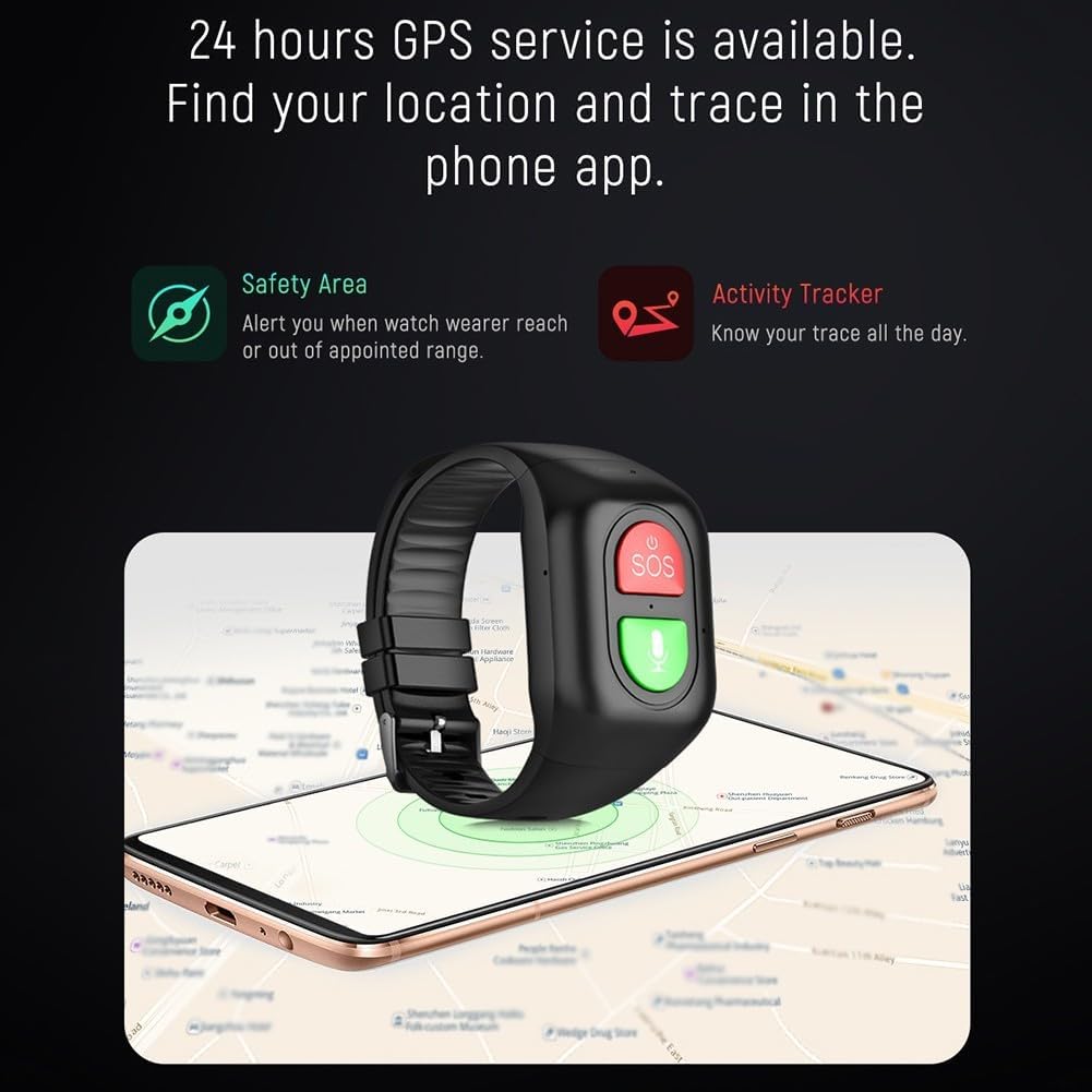Wonlex S8 Yaşlı GPS Takip Ciha - Fall Detection Watch incelemesi ve fiyatı